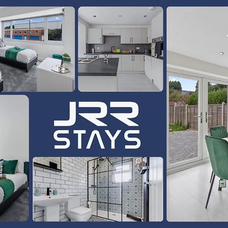 Tipton 3 Bedroom House Garden Sleeps 7 - Jrr Stays Coseley Exterior foto
